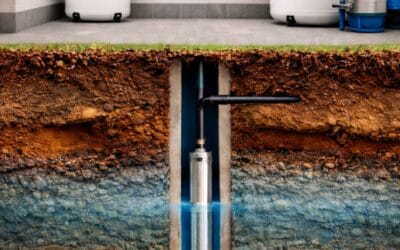 Esquema para tratamiento de agua de pozo estándar