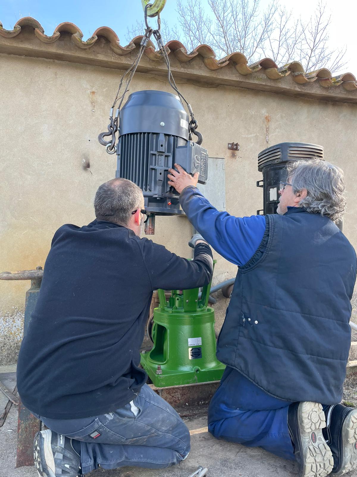Bombeig per a reg agrícola 3 Bombeig per a reg agrícola 3
