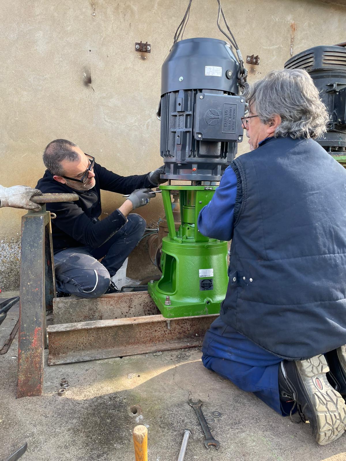 Bombeig per a reg agrícola4 Bombeig per a reg agrícola 1